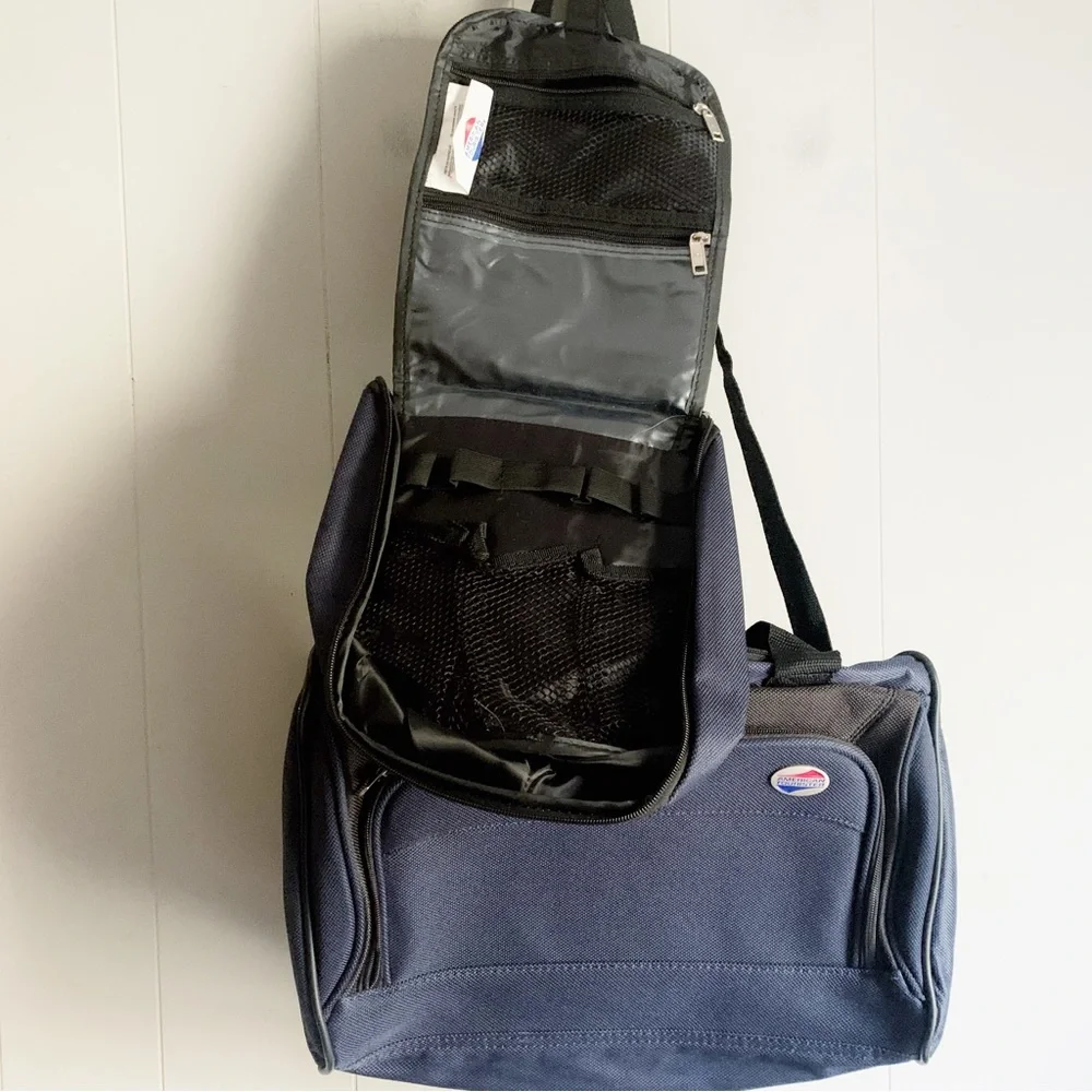 american tourister toiletry travel bag Kit  The American Tourister Travel Toiletry Kit is a versatile and convenient kit designed for travelers seeking organization and style Protege Gorilla Tough Deluxe Toiletry